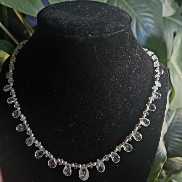 925 Silver And Aquamarine - Picture 7 of 7